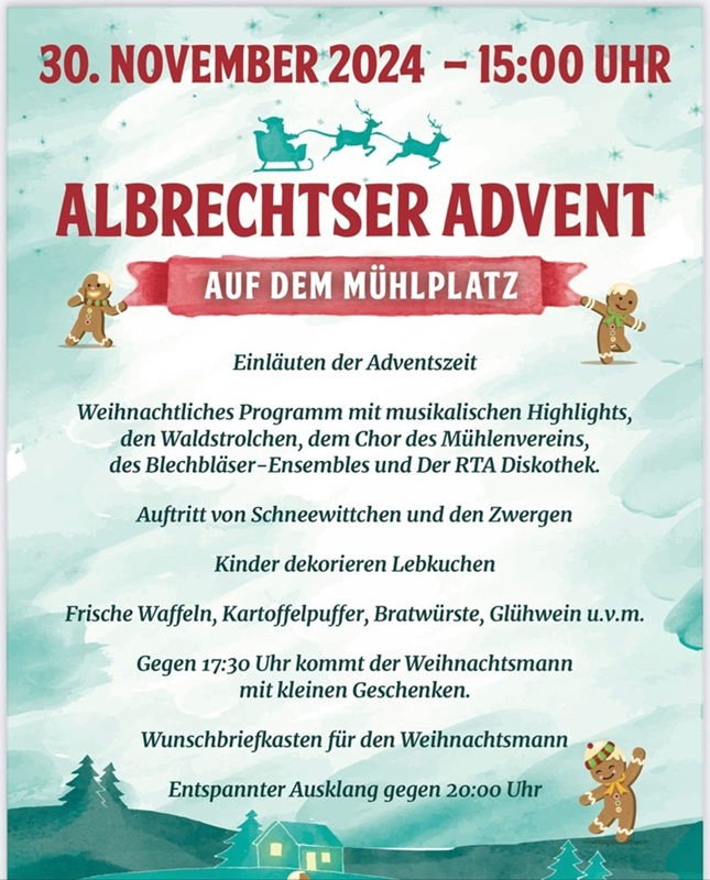 Albrechtser Advent 2024